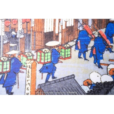 Shinagawa Station (1st on Tokaido, Archival Inkjet Reproduction)