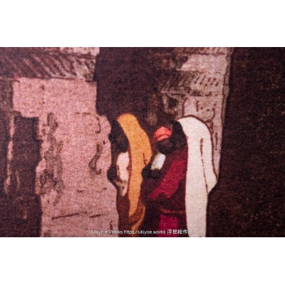 Third cave temple in Ellora by Hiroshi Yoshida (Archival Inkjet Print)